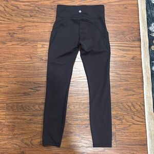 Lululemon Black High-Waisted Leggings